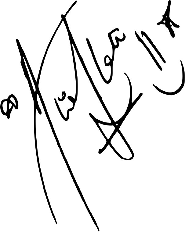 Alia Bhatt's Signature