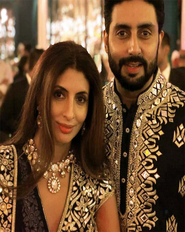 Abhishek Bachchan & Shweta Bachchan Nanda