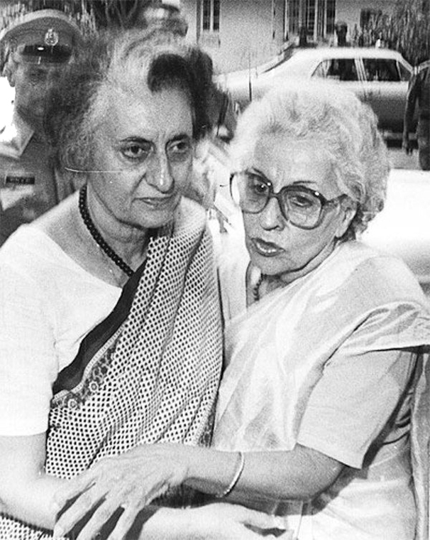 Teji Bachchan & Shyamla (Step-mother)