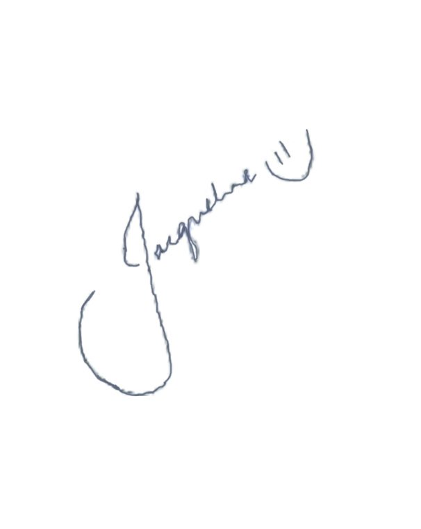 Jacqueline Fernandez's Signature