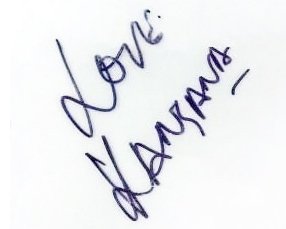 Kangana Ranaut Signature
