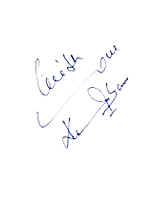 Kumar Sanu's Signature