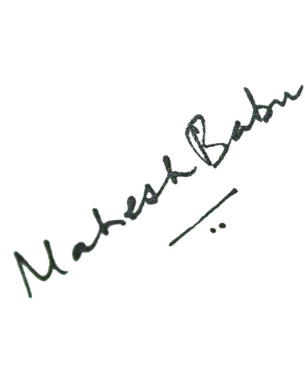 Mahesh Babu's Signature