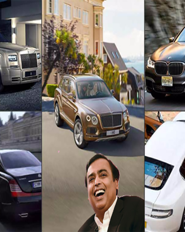 Mukesh Ambani's Car Collection