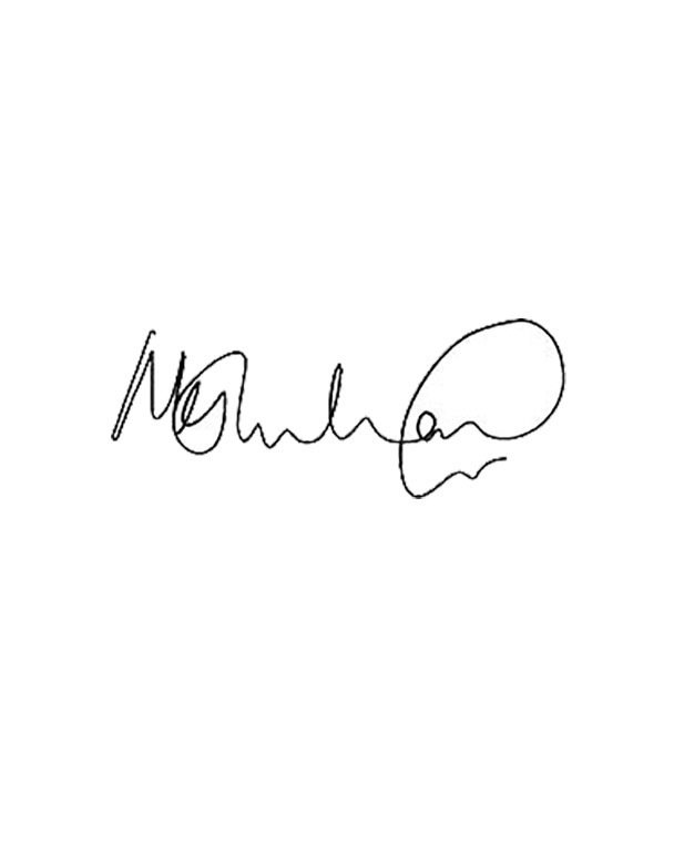Mukesh Ambani's Signature