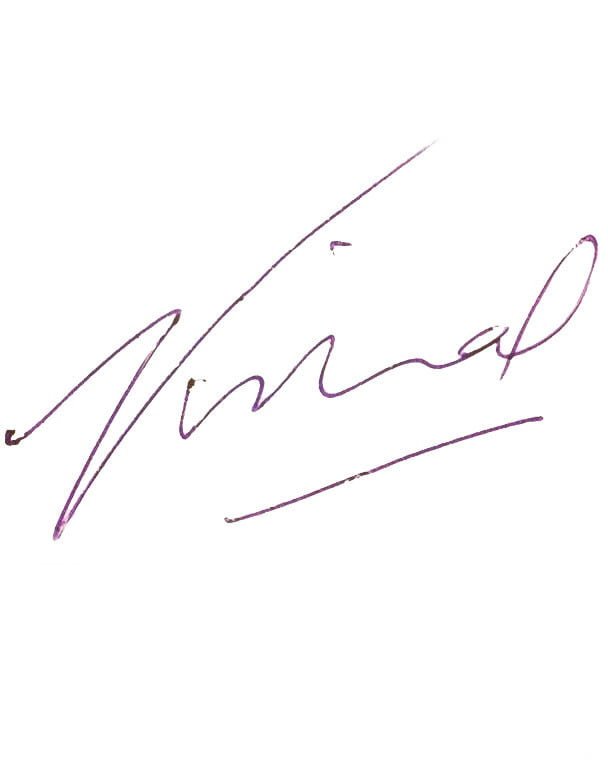 Vishal Dadlanis Signature