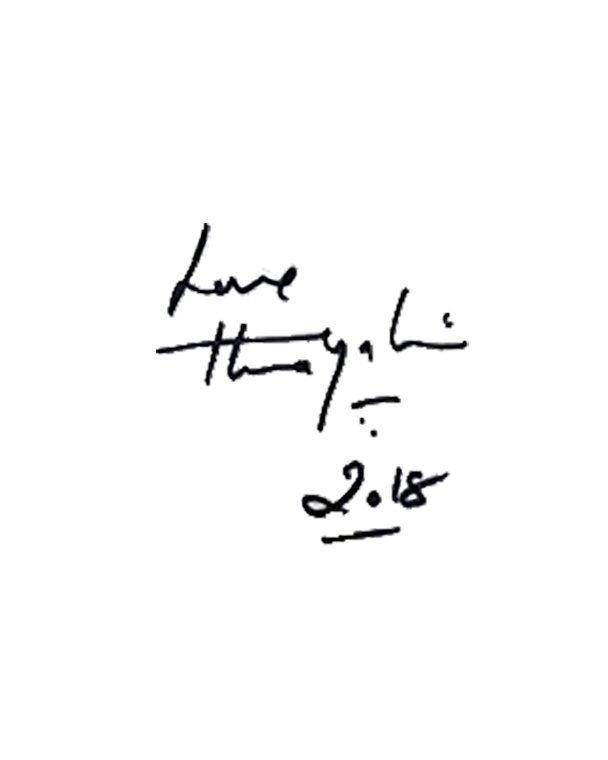 Hema Malini's Signature
