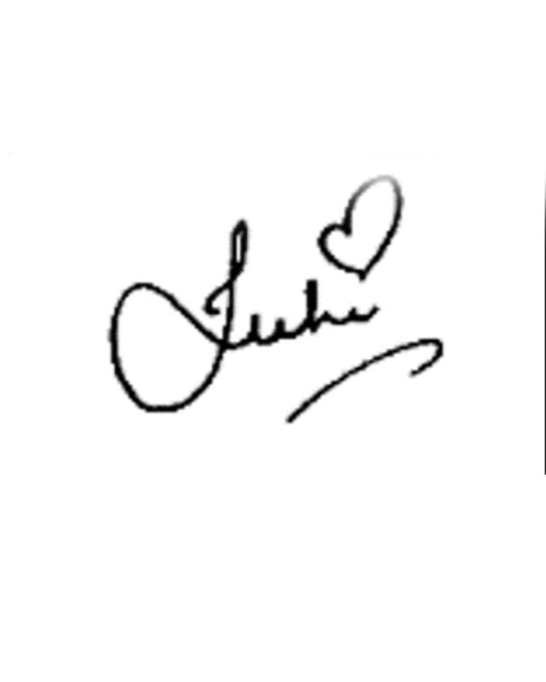 Juhi Chawla's Signature