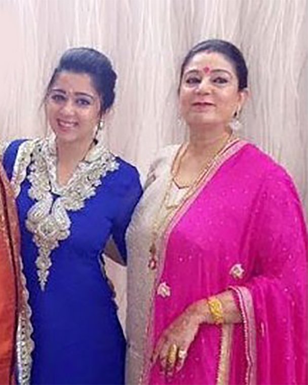 Charmy kaur's Mother