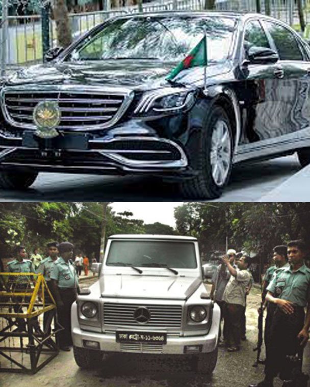 Sheikh Hasina's Car