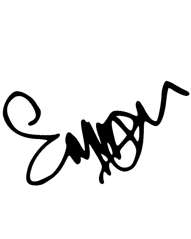 Emma Watson's Signature